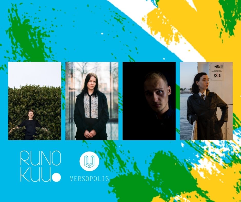Versopolis-festivaaliverkostoon neljä uutta suomalaista runoilijaa
